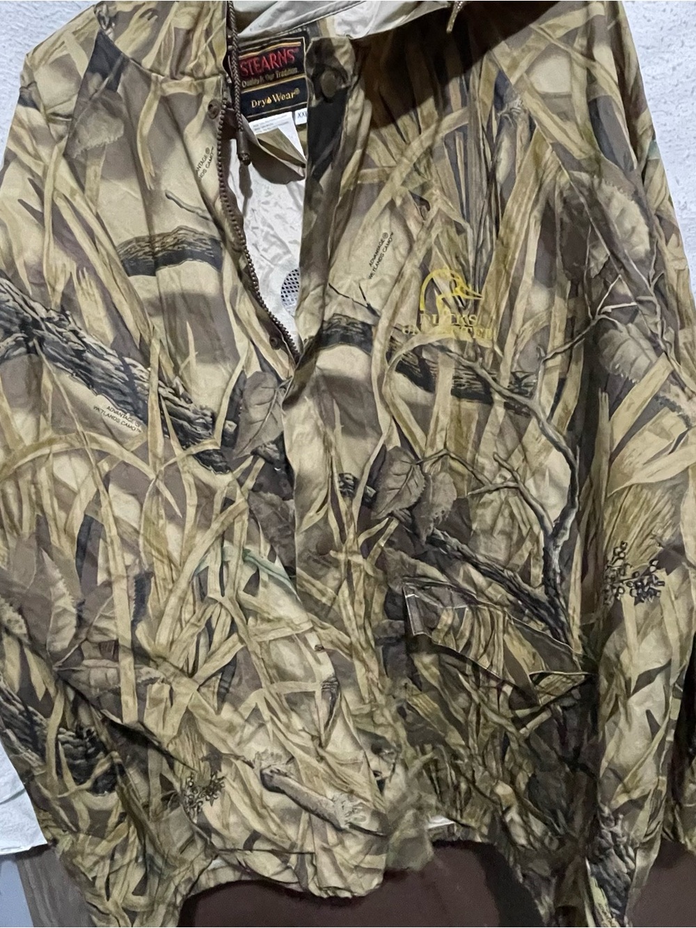 Men’s Camouflage Hunting Jacket - Realtree-Style Brown/Green Sterns daywear